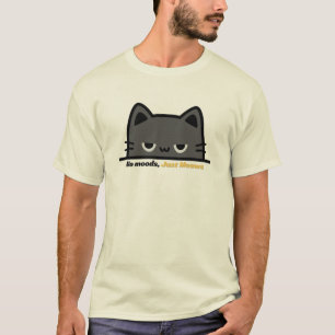 Geen stemming, gewoon gemiauw - ontwerp van een ch t-shirt