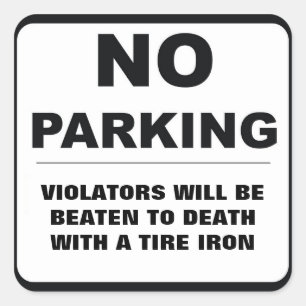 Geen Sticker parkeren