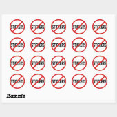 Geen Stickers (Vel)