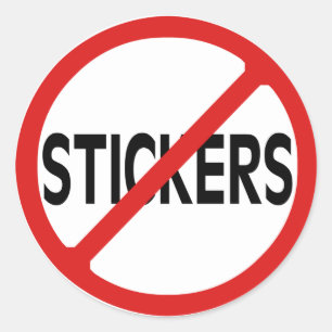Geen Stickers