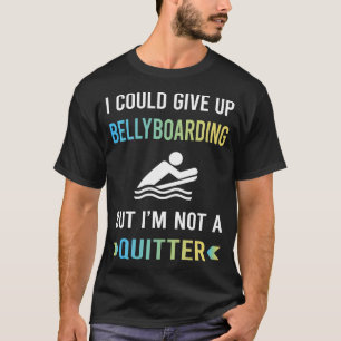 Geen stille bellyboarding t-shirt