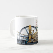 Geen stoommachine koffiemok (Voorkant links)