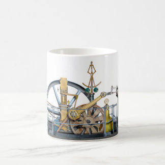 Geen stoommachine koffiemok