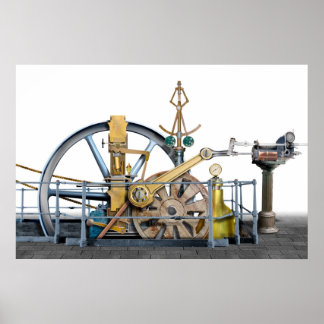 Geen stoommachine ... poster