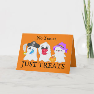 Geen Streken Alleen Snoepjes 13 x 18 cm Vouwkaart Kaart