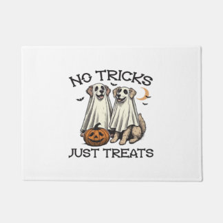 Geen Streken Alleen Snoepjes Hond Halloween Shirt  Deurmat