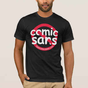 Geen stripverhaal donker Shirt