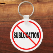 Geen subluxe Sleutelhanger (Voorkant)