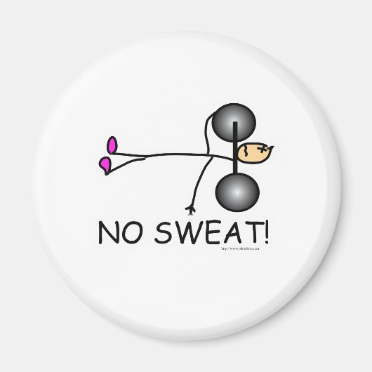 Geen Sweat Magneet (Voorkant)