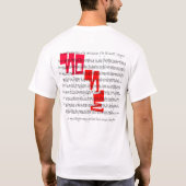 Geen T-shirt (Achterkant)