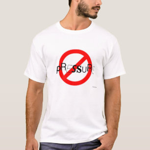 Geen T-shirt onder druk