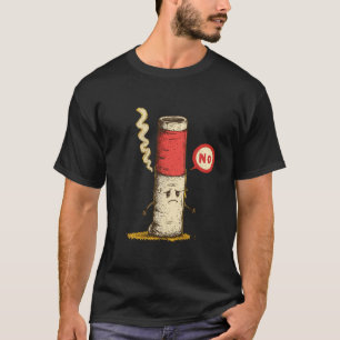 Geen tabak, meer leven – positieve gezondheidsbood t-shirt