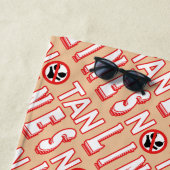 Geen Tan Lines Strandlaken (In situ)