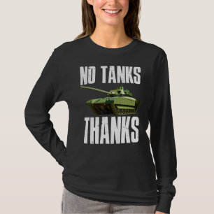 Geen tanks Bedankt