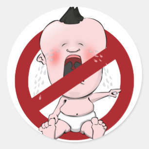 GEEN TATTLE TALES - GEEN VERKLIKKERS RONDE STICKER