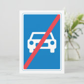 Geen tekens kaart (Staand voorkant)