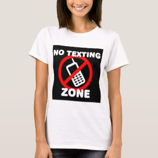 Geen tekstzone t-shirt