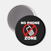 Geen telefoonzone magneet (Voorkant / Achterkant)