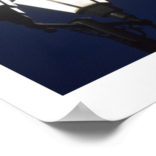 Geen tempels nodig - Dalai Lama citeert - kunstdru Poster (Hoek)