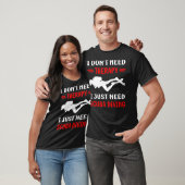 Geen therapie duiker t-shirt (Unisex)