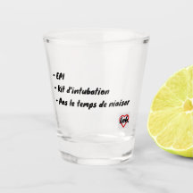 Geen tijd om te niksen Shotglas