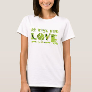 Geen Tijd voor het T - shirt van het Tennis van de