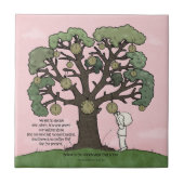 Geen TIJD Zoals het Cadeau Tegeltje (Voorkant)