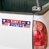 Geen TIme voor Bumpersticker RINOS (Op Truck)