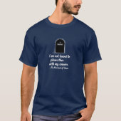 Geen toegang - Modern Shakespeare Quote T-shirt (Voorkant)