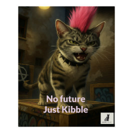 Geen toekomst, gewoon broos perfect poster