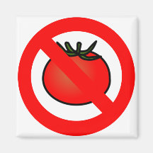 Geen tomaten Magnet