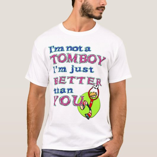 Geen Tomboy T-shirt (Voorkant)