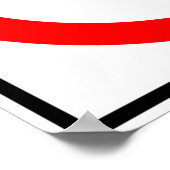 Geen Tornado-snelwegteken Poster (Hoek)