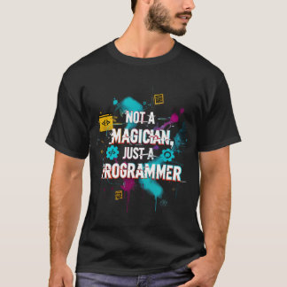 Geen Tovenaar Alleen Een Programmeur T-shirt