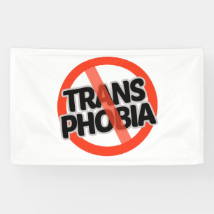 Geen Transfobie Spandoek