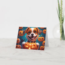 GEEN Tricks ALLEEN Treats Schattige Halloween Pupp