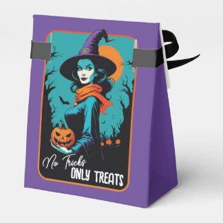Geen trucjes - alleen traktaties! Halloween Party Bedankdoosjes