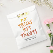 Geen trucs gewoon lekkere leuke Halloween party Bedankzakje (Gezegeld)