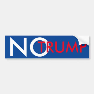Geen Trump Bumpersticker