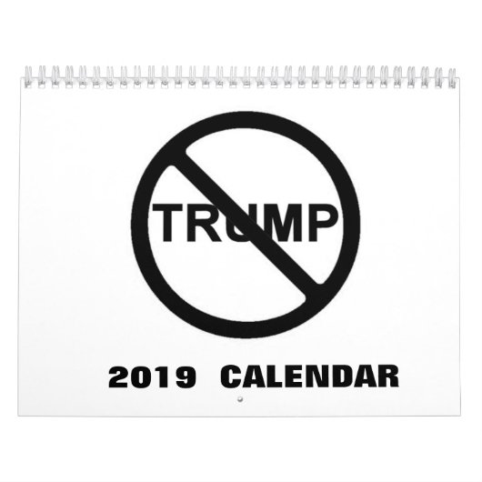 Geen Trump Countdown Calendar 2020 Kalender (Hoes)