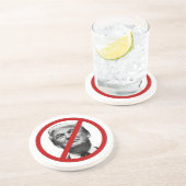 Geen Trump International Sign Zandsteen Onderzetter (Zijkant)