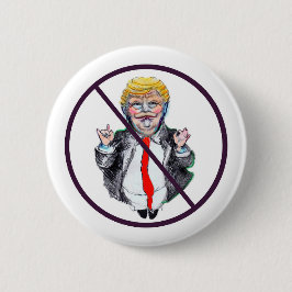 Geen Trump-toets Ronde Button 5,7 Cm