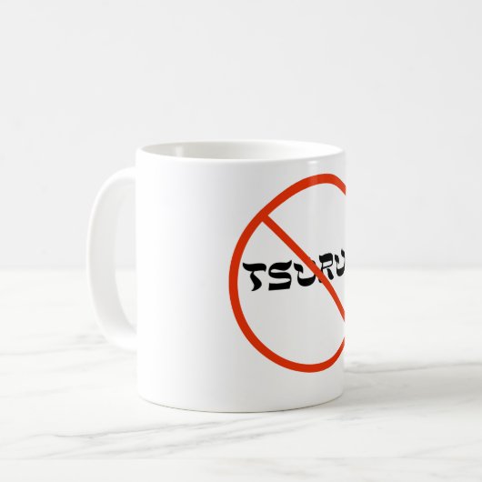 Geen Tsurus-mok Koffiemok (Voorkant links)