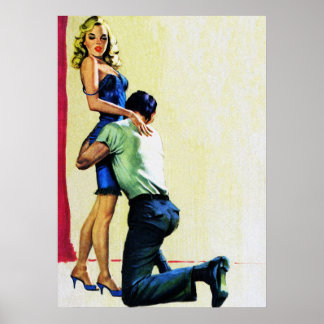Geen tweede kans op pulp-Hoesje Poster
