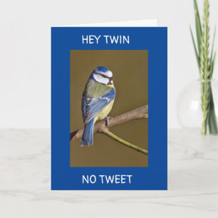 GEEN TWEET VOOR JOU - EEN ECHTE KAART IS VOLDOENDE