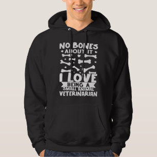 Geen Twijfel Over Ik Hou Van Klein Dier Zijn Diere Hoodie