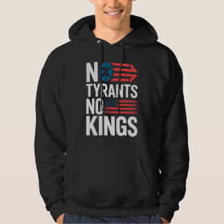 Geen Tyrannen Geen Koningen Vrijheid Patriot Prote Hoodie