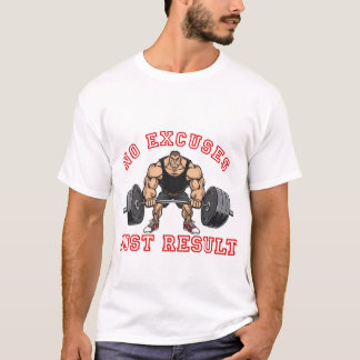 Geen Uitvluchten Alleen Resultaten Gym Man T-shirt