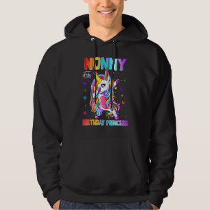 Geen van de verjaardag van prinses Girl Dabbing Un Hoodie