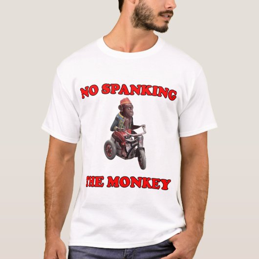 Geen verbinding met de aap t-shirt (Voorkant)